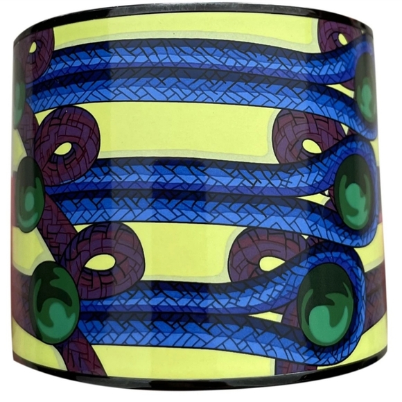 Hermes printed Enamel bracelet - Picture 17 of 17